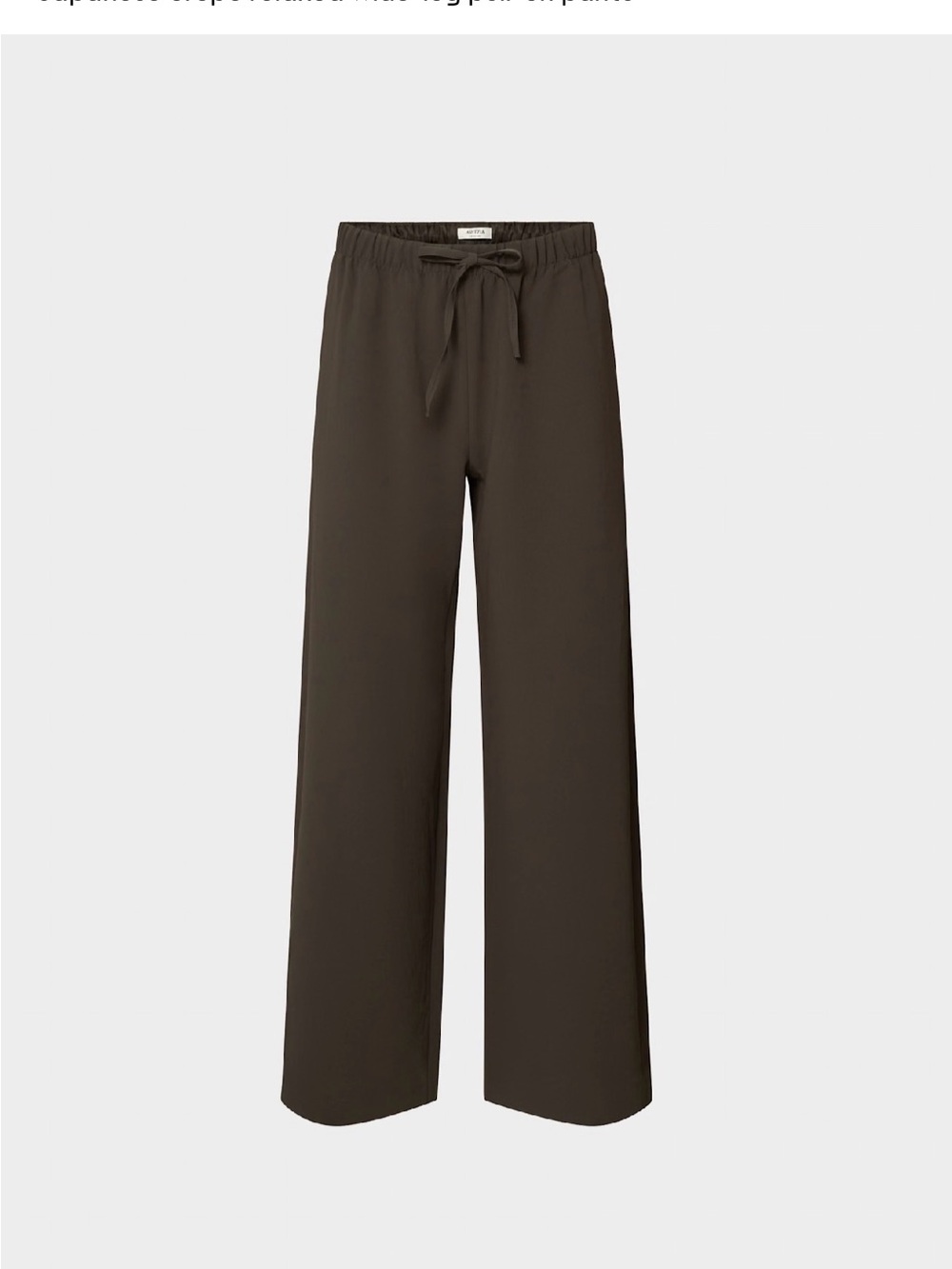 The lodge pant- crepette